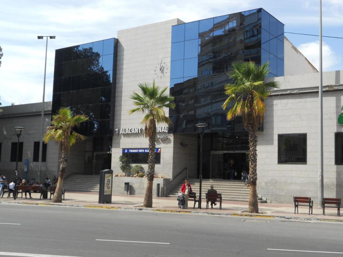 Alicante Colorful Center Bajo Leilighet Eksteriør bilde